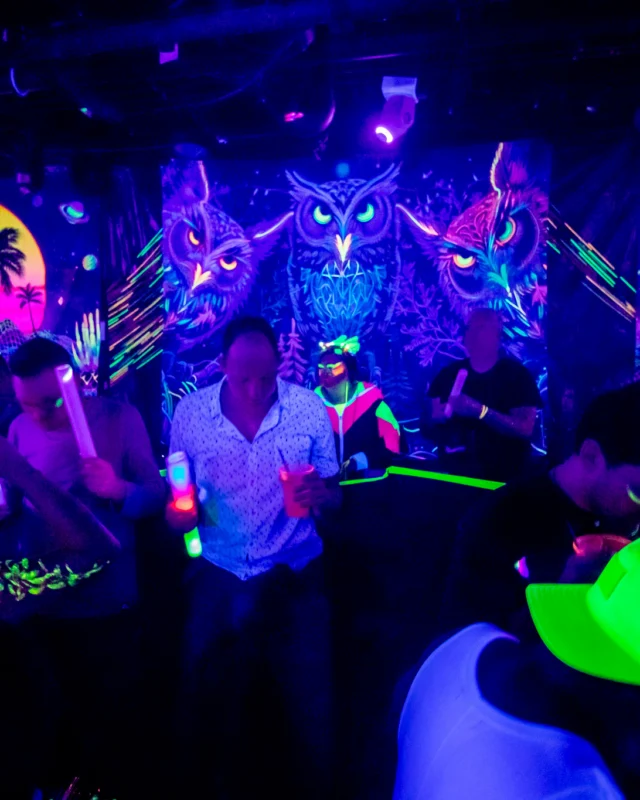 Heyday Glow - January 2024 - Atlanta's 80s Dance Party - Kimber was the DJ - Pics: @hellacurious for Oh Snap Kid