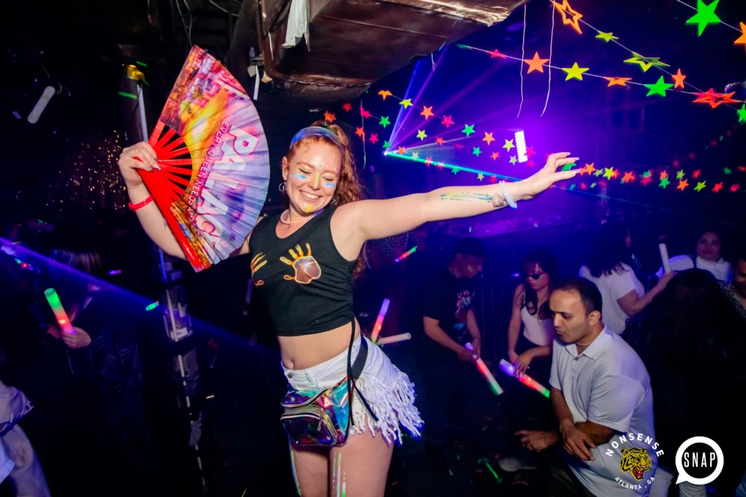 Heyday Glow - January 2024 - Atlanta's 80s Dance Party - Kimber was the DJ - Pics: @hellacurious for Oh Snap Kid