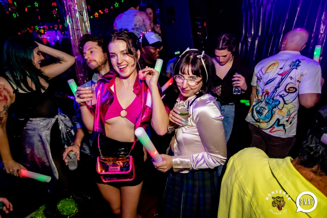 Heyday Glow - January 2024 - Atlanta's 80s Dance Party - Kimber was the DJ - Pics: @hellacurious for Oh Snap Kid