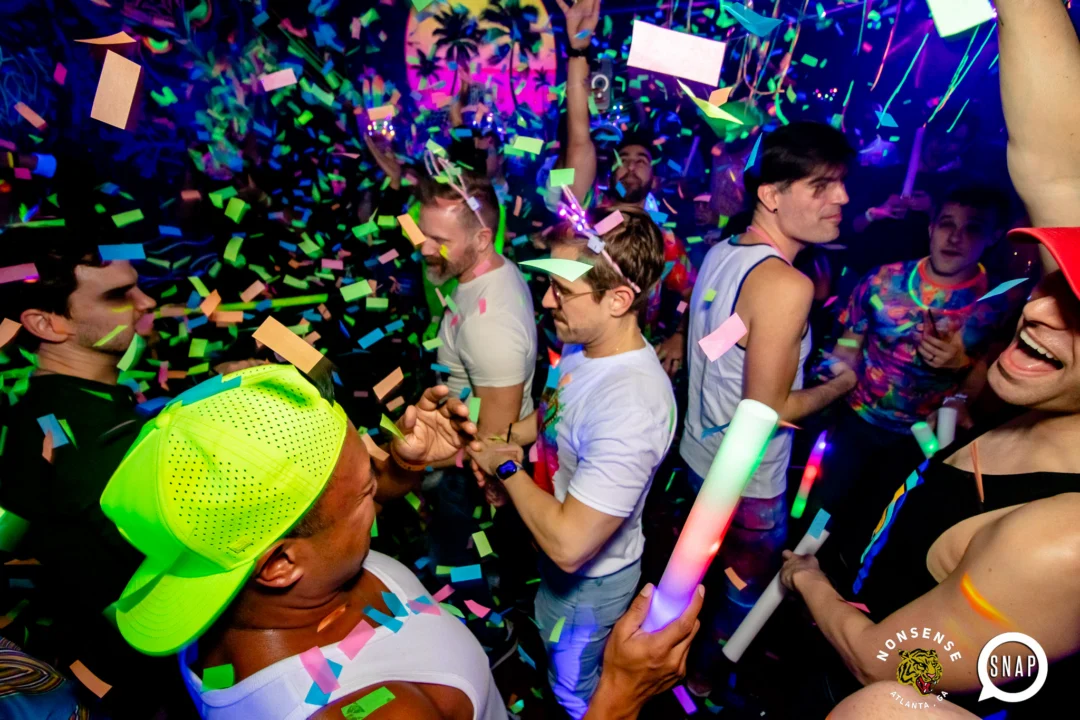 Heyday Glow - January 2024 - Atlanta's 80s Dance Party - Kimber was the DJ - Pics: @hellacurious for Oh Snap Kid