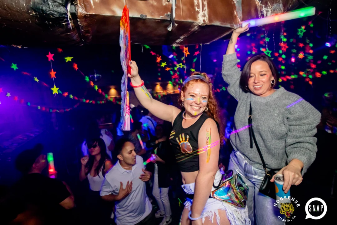 Heyday Glow - January 2024 - Atlanta's 80s Dance Party - Kimber was the DJ - Pics: @hellacurious for Oh Snap Kid