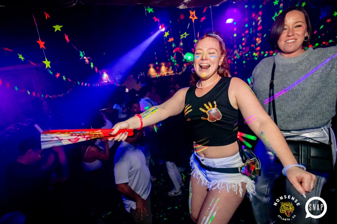 Heyday Glow - January 2024 - Atlanta's 80s Dance Party - Kimber was the DJ - Pics: @hellacurious for Oh Snap Kid