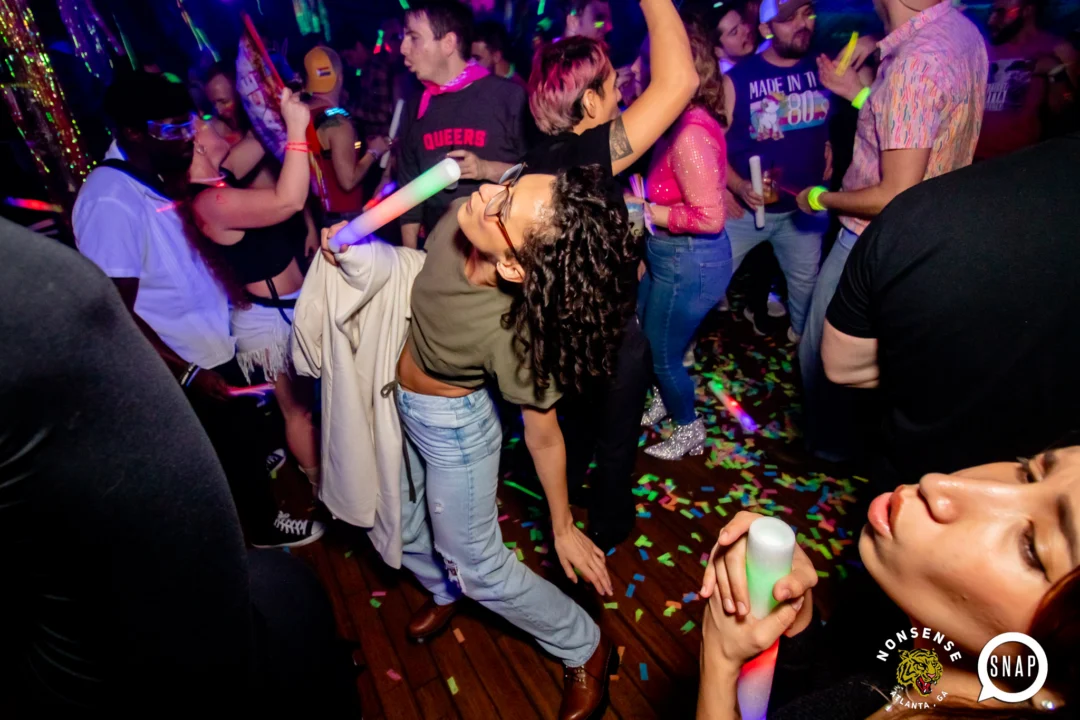 Heyday Glow - January 2024 - Atlanta's 80s Dance Party - Kimber was the DJ - Pics: @hellacurious for Oh Snap Kid