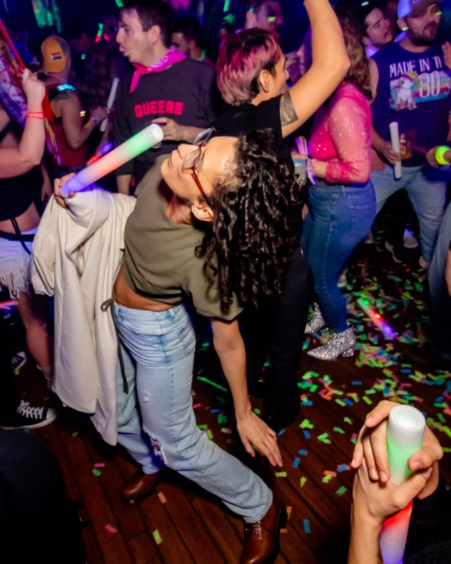 Heyday Glow - January 2024 - Atlanta's 80s Dance Party - Kimber was the DJ - Pics: @hellacurious for Oh Snap Kid