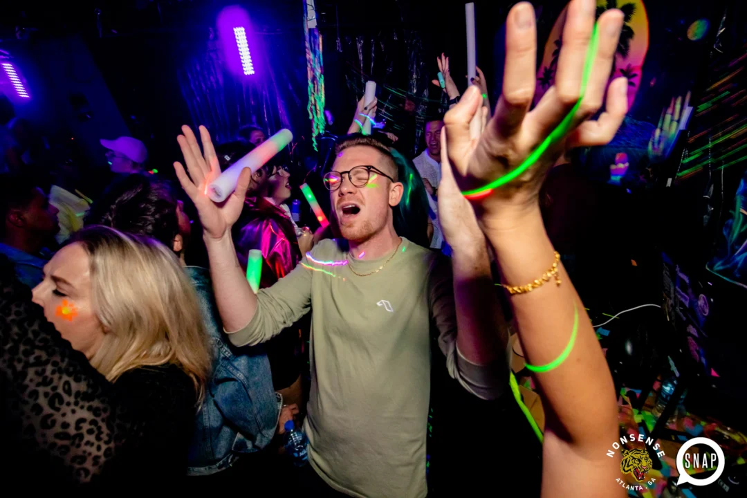 Heyday Glow - January 2024 - Atlanta's 80s Dance Party - Kimber was the DJ - Pics: @hellacurious for Oh Snap Kid