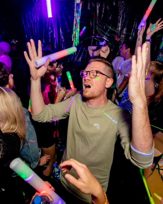 Heyday Glow - January 2024 - Atlanta's 80s Dance Party - Kimber was the DJ - Pics: @hellacurious for Oh Snap Kid