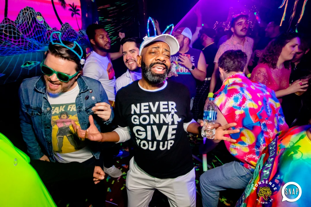 Heyday Glow - January 2024 - Atlanta's 80s Dance Party - Kimber was the DJ - Pics: @hellacurious for Oh Snap Kid