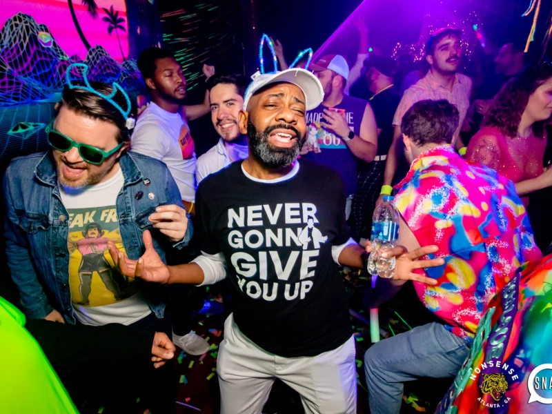 Heyday Glow - January 2024 - Atlanta's 80s Dance Party - Kimber was the DJ - Pics: @hellacurious for Oh Snap Kid
