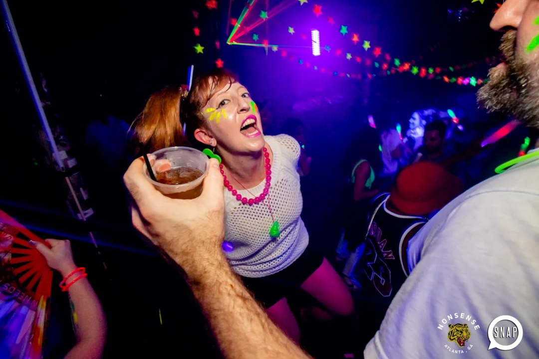 Heyday Glow - January 2024 - Atlanta's 80s Dance Party - Kimber was the DJ - Pics: @hellacurious for Oh Snap Kid