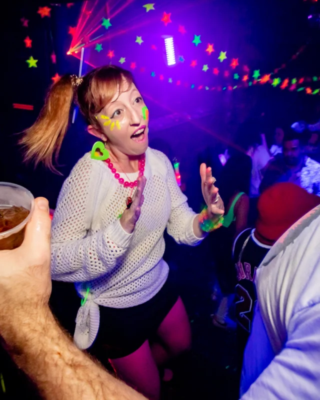 Heyday Glow - January 2024 - Atlanta's 80s Dance Party - Kimber was the DJ - Pics: @hellacurious for Oh Snap Kid