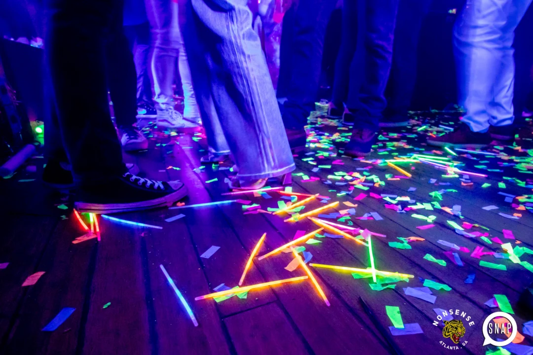 Heyday Glow - January 2024 - Atlanta's 80s Dance Party - Kimber was the DJ - Pics: @hellacurious for Oh Snap Kid
