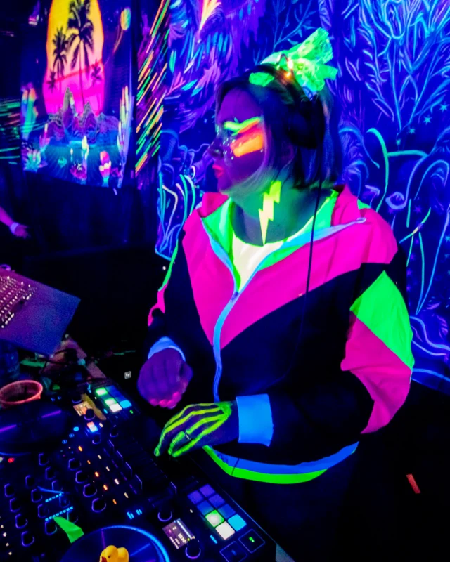 Heyday Glow - January 2024 - Atlanta's 80s Dance Party - Kimber was the DJ - Pics: @hellacurious for Oh Snap Kid