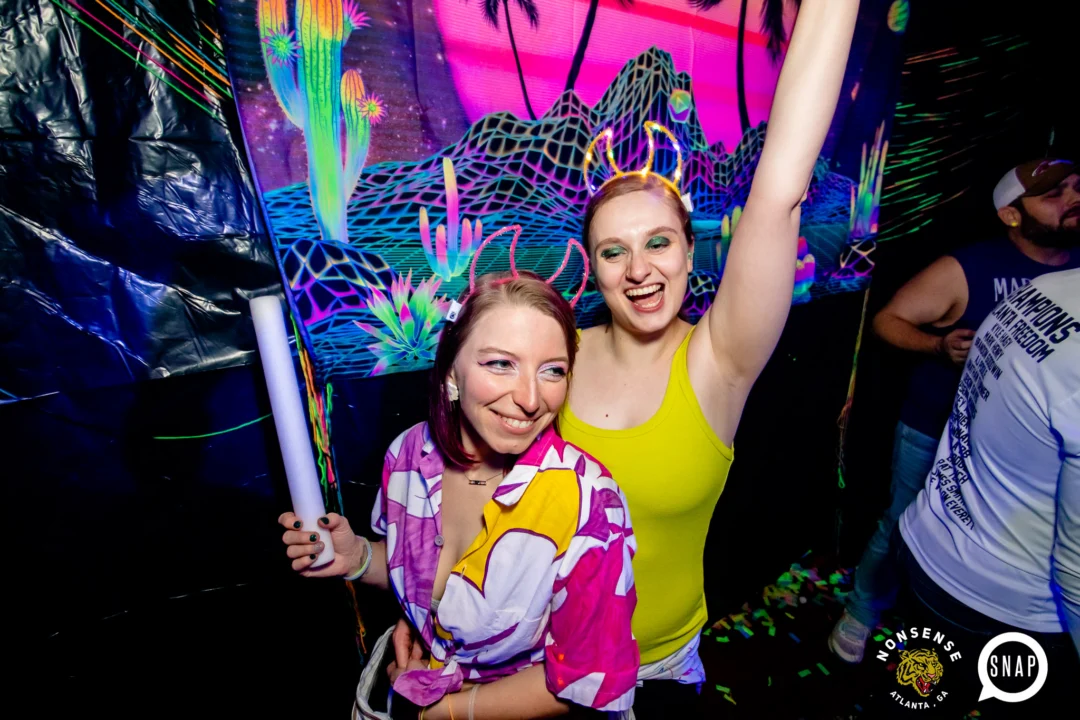 Heyday Glow - January 2024 - Atlanta's 80s Dance Party - Kimber was the DJ - Pics: @hellacurious for Oh Snap Kid