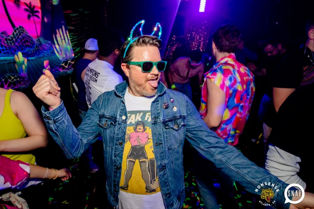 Heyday Glow - January 2024 - Atlanta's 80s Dance Party - Kimber was the DJ - Pics: @hellacurious for Oh Snap Kid