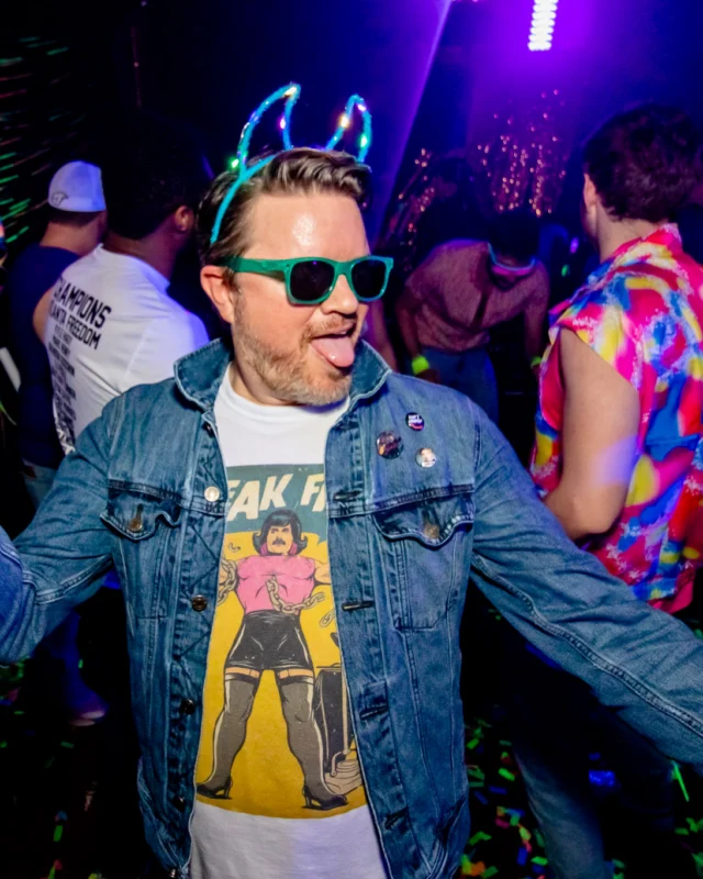 Heyday Glow - January 2024 - Atlanta's 80s Dance Party - Kimber was the DJ - Pics: @hellacurious for Oh Snap Kid