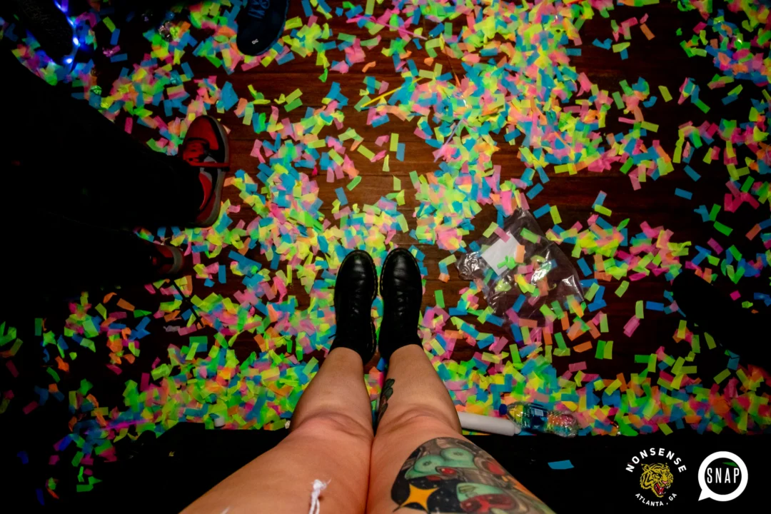Heyday Glow - January 2024 - Atlanta's 80s Dance Party - Kimber was the DJ - Pics: @hellacurious for Oh Snap Kid