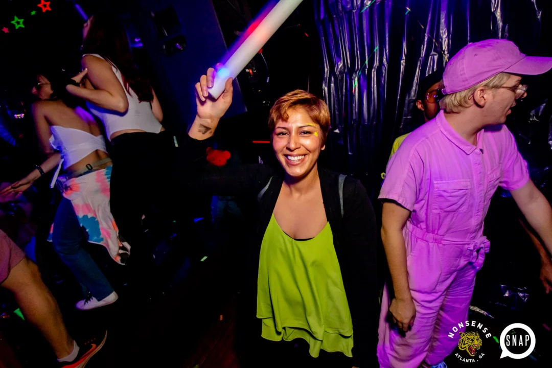 Heyday Glow - January 2024 - Atlanta's 80s Dance Party - Kimber was the DJ - Pics: @hellacurious for Oh Snap Kid