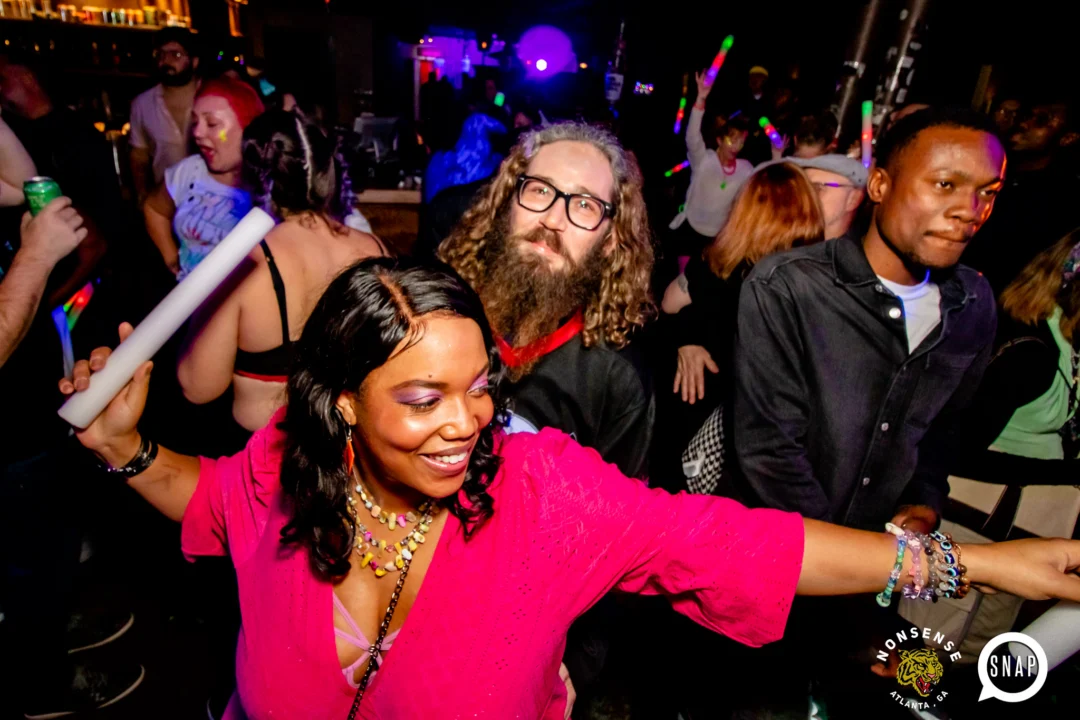 Heyday Glow - January 2024 - Atlanta's 80s Dance Party - Kimber was the DJ - Pics: @hellacurious for Oh Snap Kid