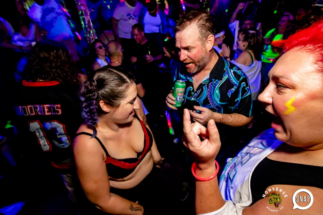 Heyday Glow - January 2024 - Atlanta's 80s Dance Party - Kimber was the DJ - Pics: @hellacurious for Oh Snap Kid