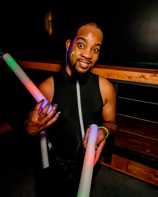 Heyday Glow - January 2024 - Atlanta's 80s Dance Party - Kimber was the DJ - Pics: @hellacurious for Oh Snap Kid