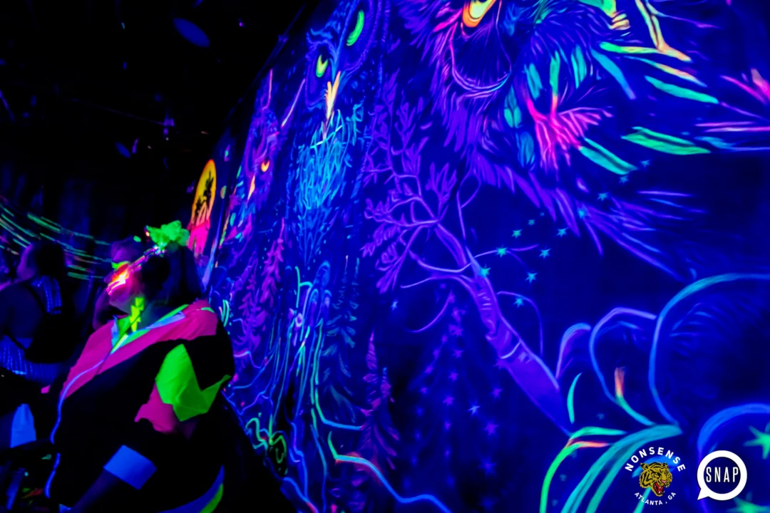 Heyday Glow - January 2024 - Atlanta's 80s Dance Party - Kimber was the DJ - Pics: @hellacurious for Oh Snap Kid