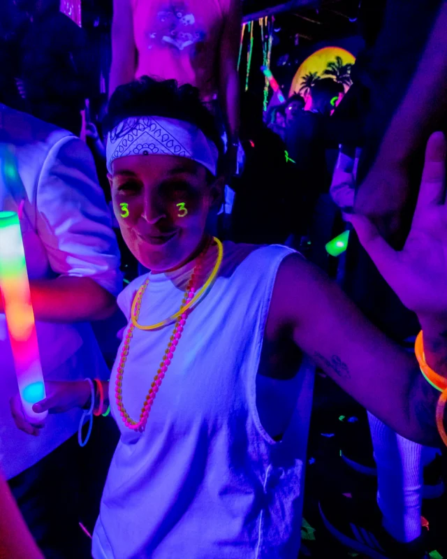 Heyday Glow - January 2024 - Atlanta's 80s Dance Party - Kimber was the DJ - Pics: @hellacurious for Oh Snap Kid