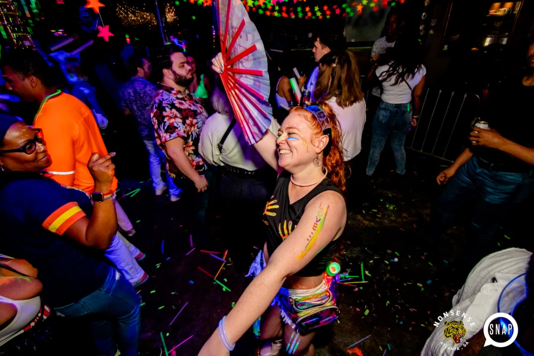 Heyday Glow - January 2024 - Atlanta's 80s Dance Party - Kimber was the DJ - Pics: @hellacurious for Oh Snap Kid