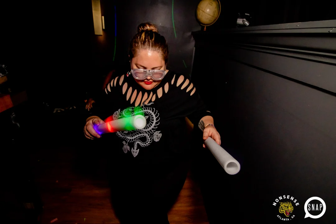 Heyday Glow - January 2024 - Atlanta's 80s Dance Party - Kimber was the DJ - Pics: @hellacurious for Oh Snap Kid