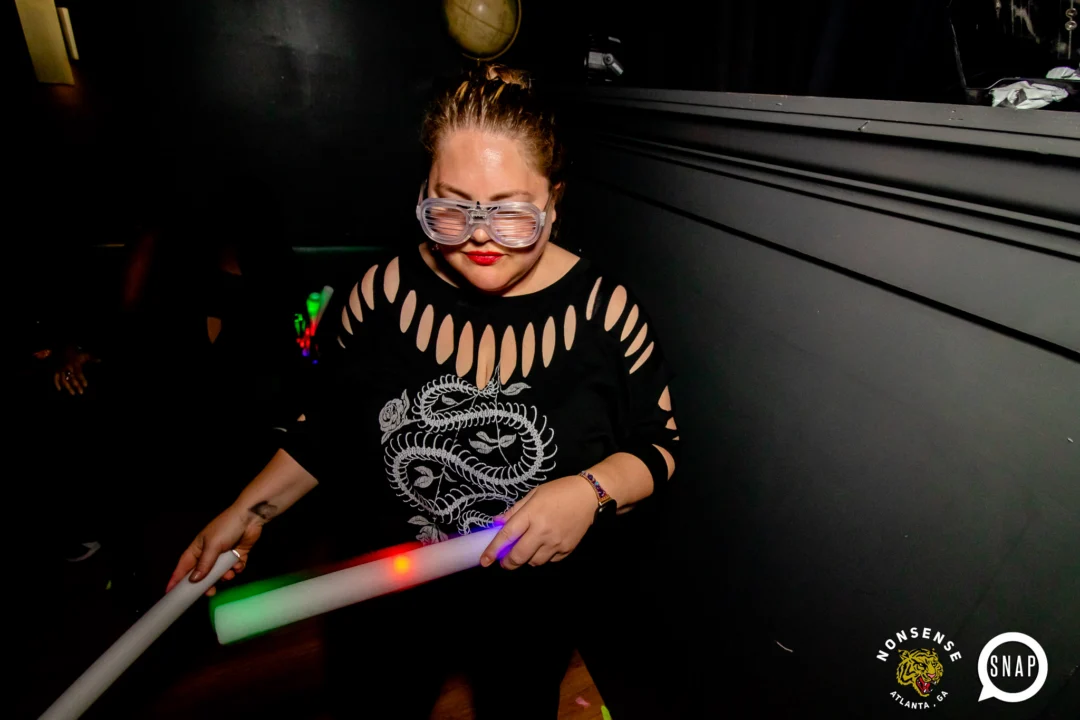 Heyday Glow - January 2024 - Atlanta's 80s Dance Party - Kimber was the DJ - Pics: @hellacurious for Oh Snap Kid