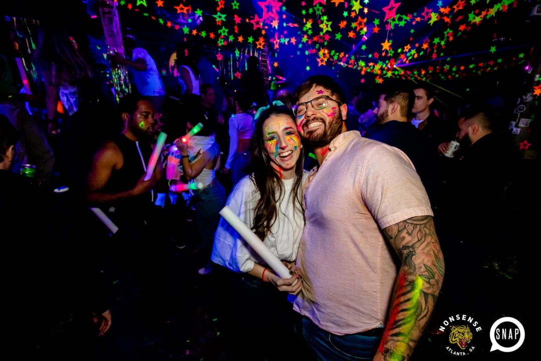 Heyday Glow - January 2024 - Atlanta's 80s Dance Party - Kimber was the DJ - Pics: @hellacurious for Oh Snap Kid