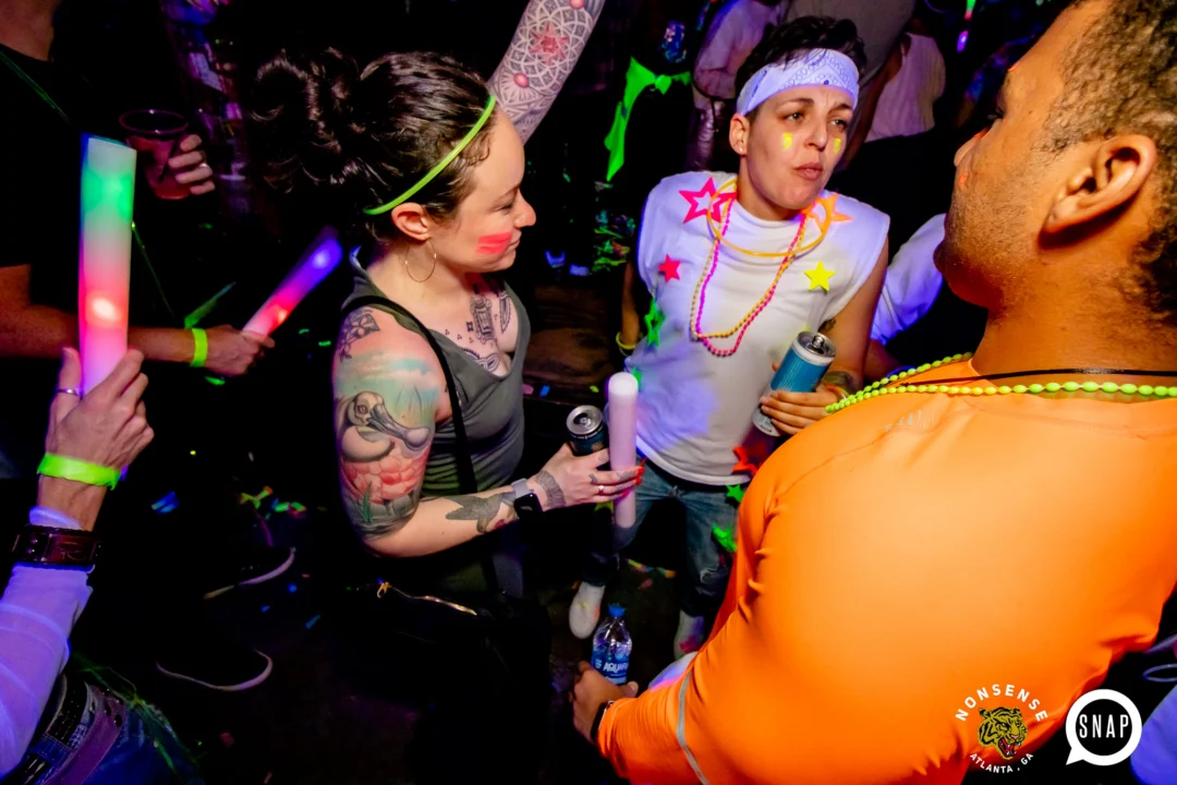 Heyday Glow - January 2024 - Atlanta's 80s Dance Party - Kimber was the DJ - Pics: @hellacurious for Oh Snap Kid