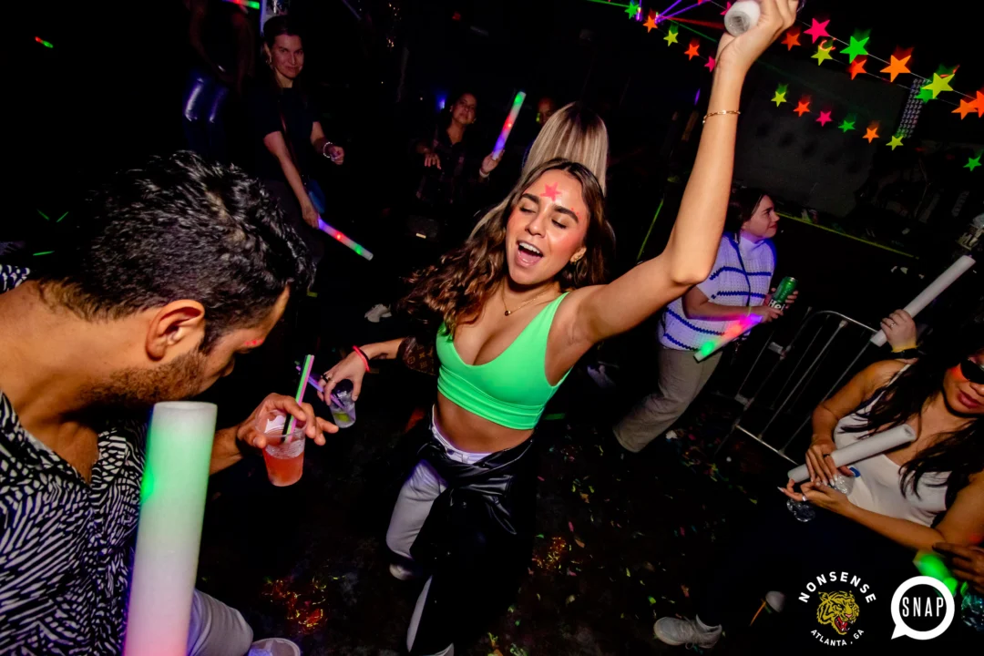 Heyday Glow - January 2024 - Atlanta's 80s Dance Party - Kimber was the DJ - Pics: @hellacurious for Oh Snap Kid