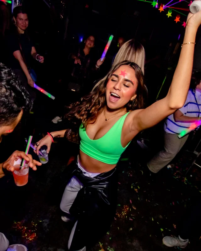 Heyday Glow - January 2024 - Atlanta's 80s Dance Party - Kimber was the DJ - Pics: @hellacurious for Oh Snap Kid