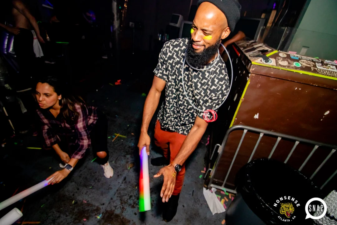 Heyday Glow - January 2024 - Atlanta's 80s Dance Party - Kimber was the DJ - Pics: @hellacurious for Oh Snap Kid