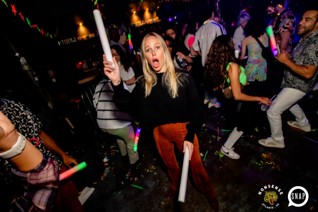 Heyday Glow - January 2024 - Atlanta's 80s Dance Party - Kimber was the DJ - Pics: @hellacurious for Oh Snap Kid