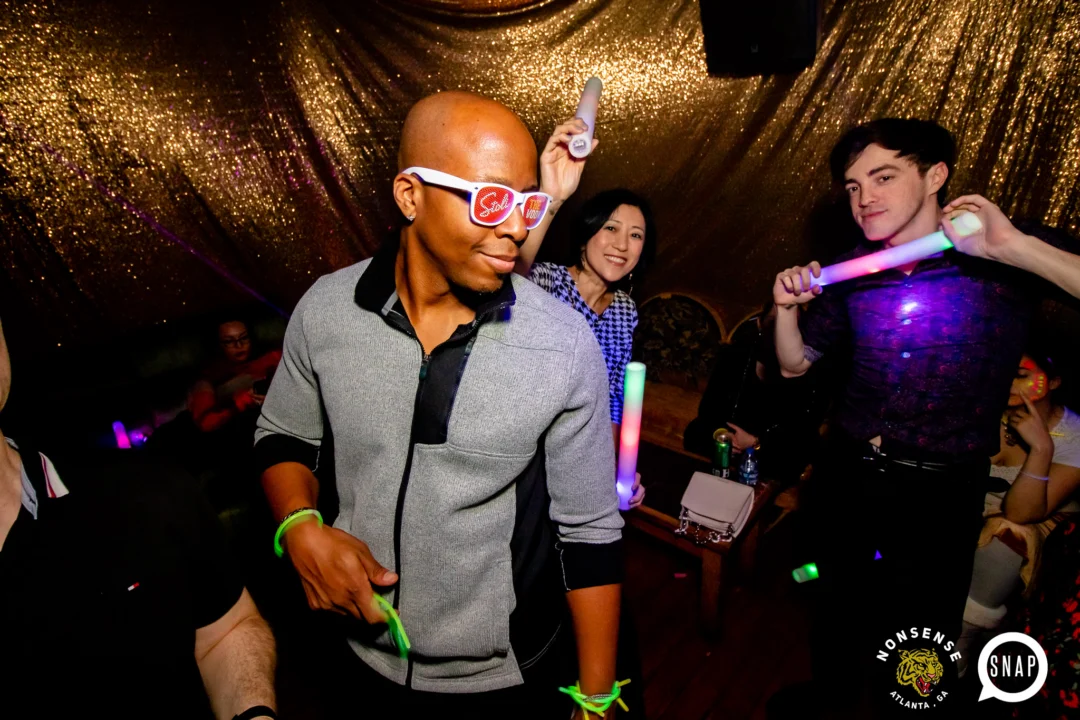 Heyday Glow - January 2024 - Atlanta's 80s Dance Party - Kimber was the DJ - Pics: @hellacurious for Oh Snap Kid