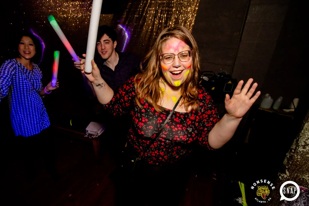 Heyday Glow - January 2024 - Atlanta's 80s Dance Party - Kimber was the DJ - Pics: @hellacurious for Oh Snap Kid