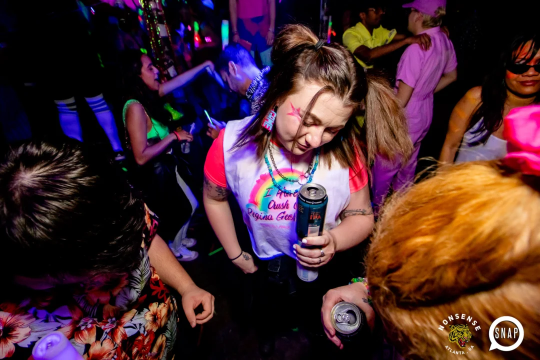 Heyday Glow - January 2024 - Atlanta's 80s Dance Party - Kimber was the DJ - Pics: @hellacurious for Oh Snap Kid