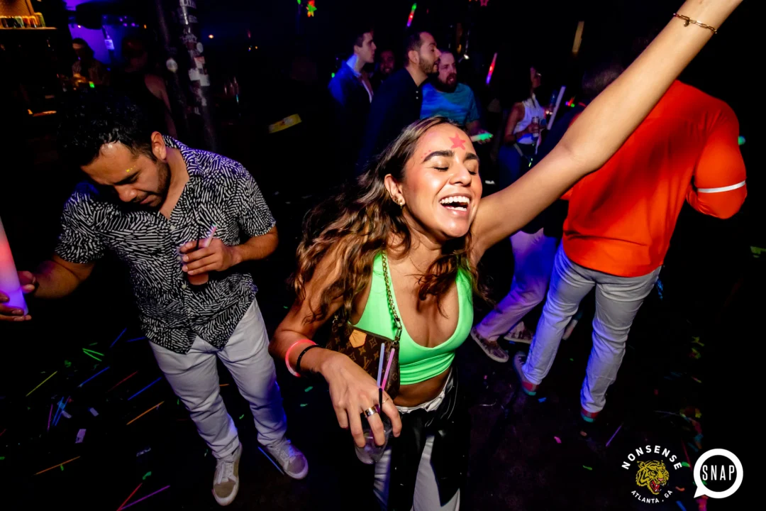 Heyday Glow - January 2024 - Atlanta's 80s Dance Party - Kimber was the DJ - Pics: @hellacurious for Oh Snap Kid