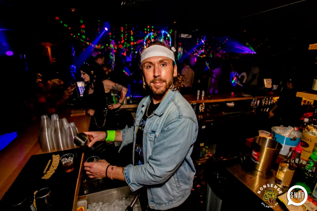Heyday Glow - January 2024 - Atlanta's 80s Dance Party - Kimber was the DJ - Pics: @hellacurious for Oh Snap Kid