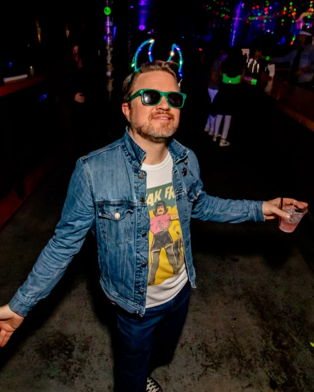 Heyday Glow - January 2024 - Atlanta's 80s Dance Party - Kimber was the DJ - Pics: @hellacurious for Oh Snap Kid