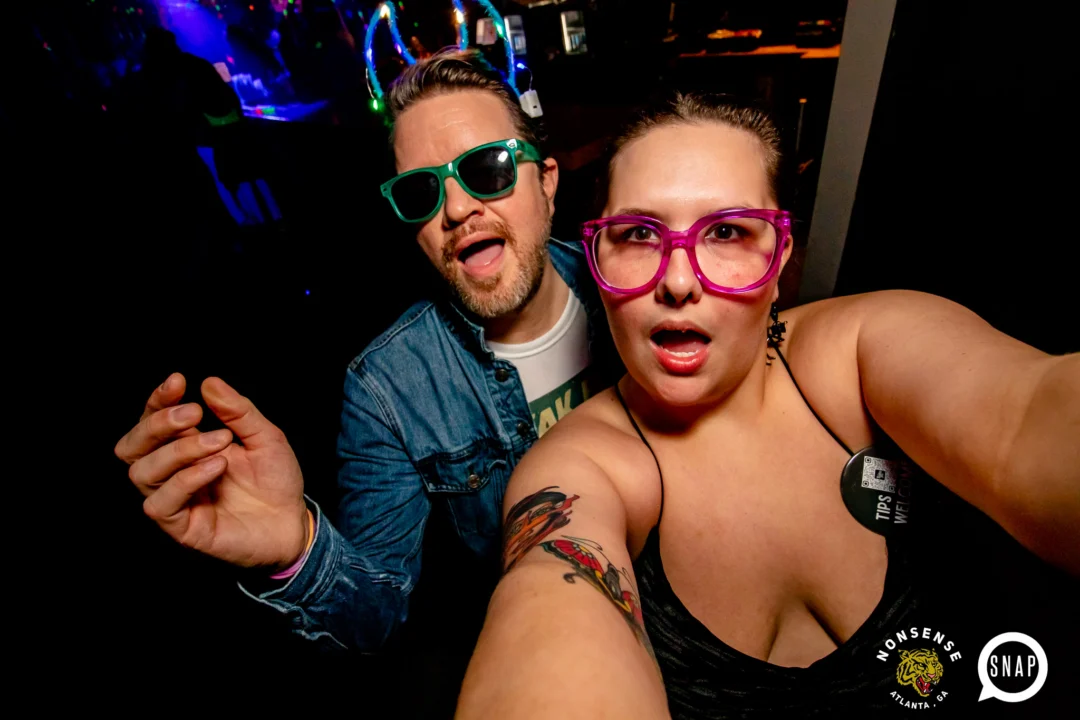 Heyday Glow - January 2024 - Atlanta's 80s Dance Party - Kimber was the DJ - Pics: @hellacurious for Oh Snap Kid