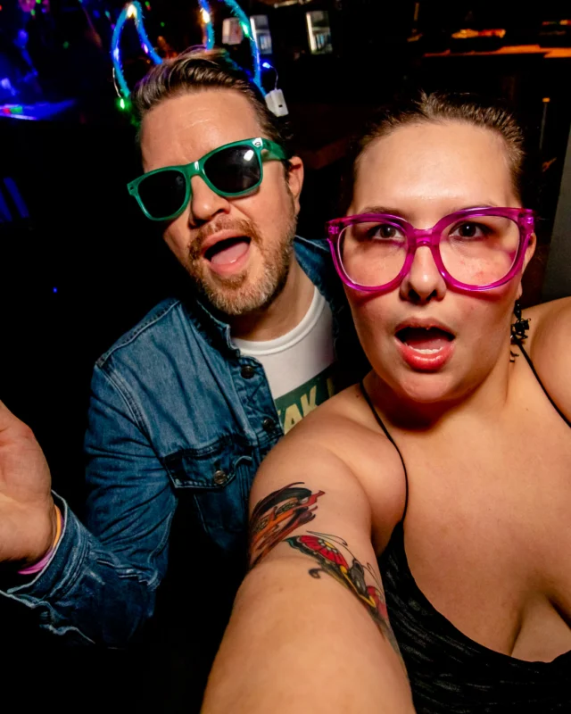 Heyday Glow - January 2024 - Atlanta's 80s Dance Party - Kimber was the DJ - Pics: @hellacurious for Oh Snap Kid