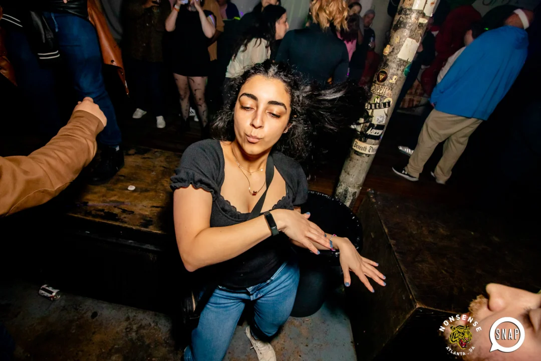 Hot Mess dance pop party - January 2024 - Kimber is the DJ - Pics: @hellacurious for Oh Snap Kid