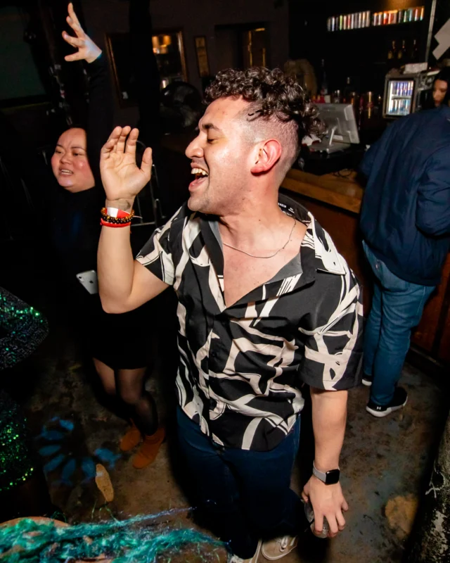 Hot Mess dance pop party - January 2024 - Kimber is the DJ - Pics: @hellacurious for Oh Snap Kid