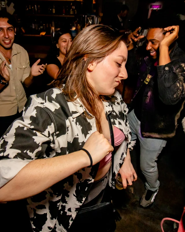 Hot Mess dance pop party - January 2024 - Kimber is the DJ - Pics: @hellacurious for Oh Snap Kid