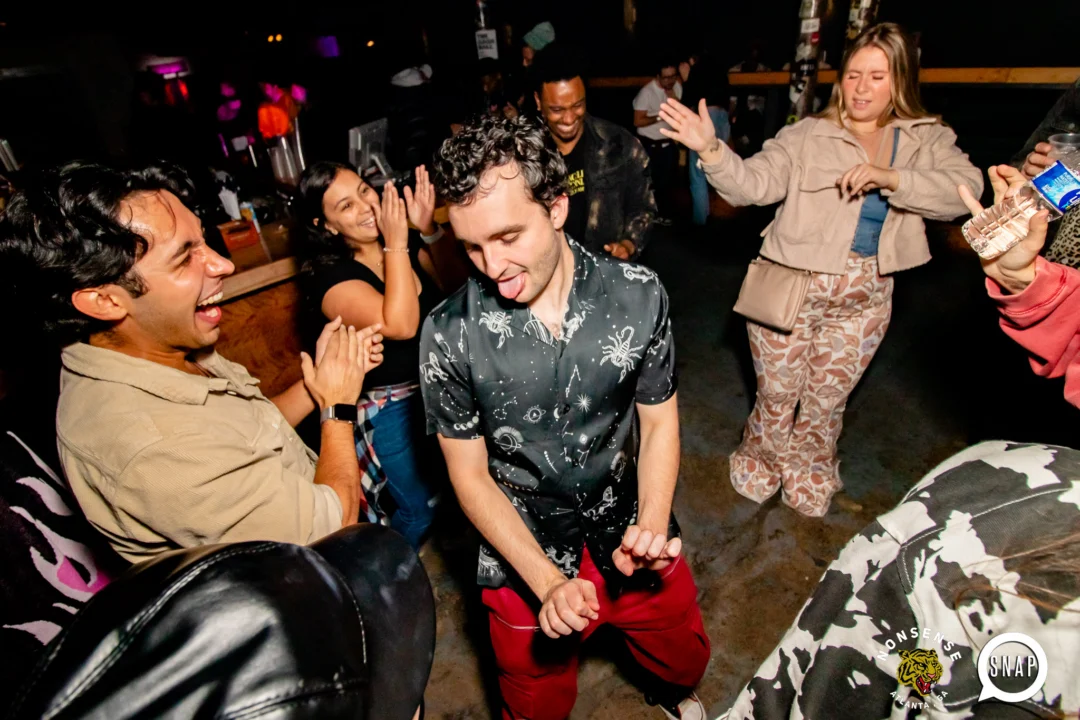 Hot Mess dance pop party - January 2024 - Kimber is the DJ - Pics: @hellacurious for Oh Snap Kid