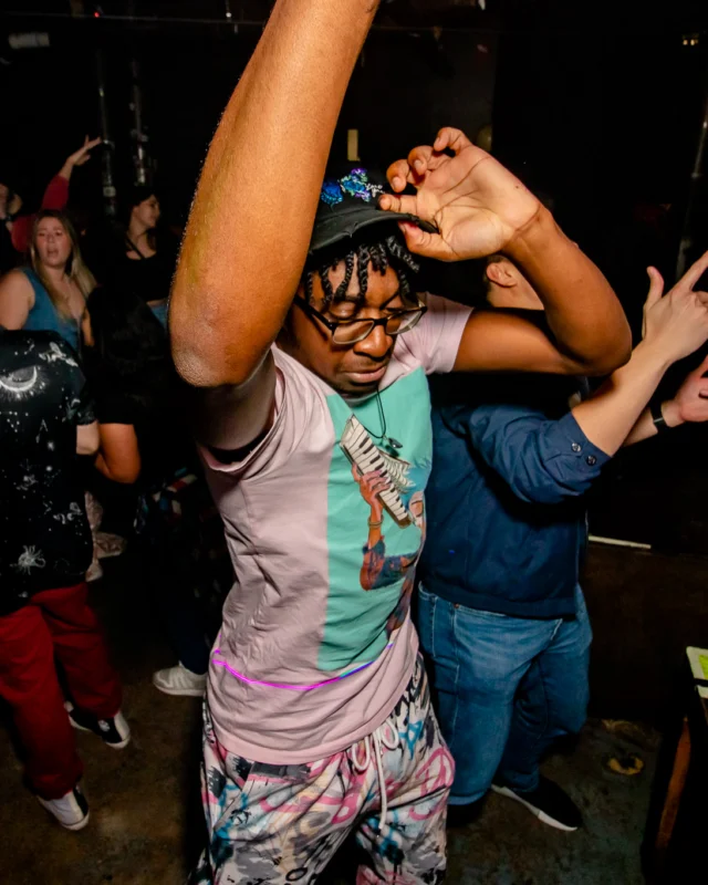 Hot Mess dance pop party - January 2024 - Kimber is the DJ - Pics: @hellacurious for Oh Snap Kid