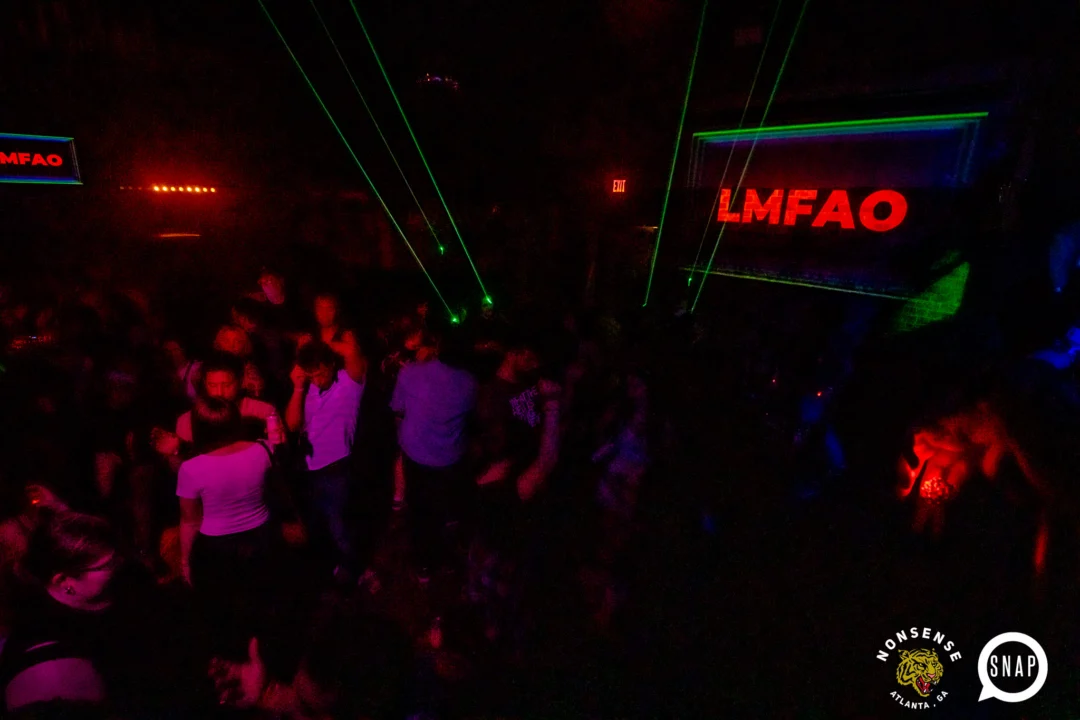LMFAO - 2010s Bangers Party - April 2024 - Brigantine at Argosy - Kimber was the DJ - Pics: @hellacurious for Oh Snap Kid