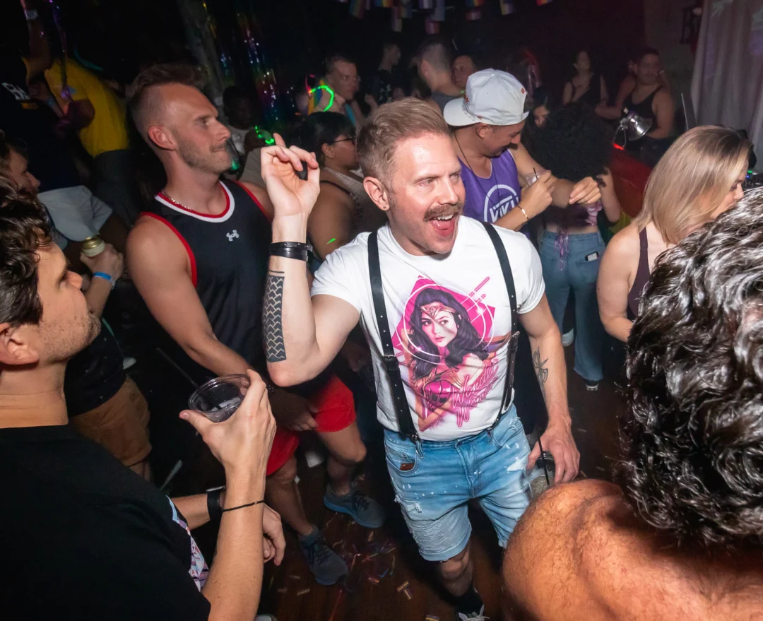 Heyday 80s Pride - June 2024 - Kimber was the DJ - Pics: @hellacurious for @ohsnapkid